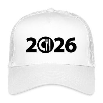 Chef 2026, Chef 2026, Restaurant 2026 - Kids’ Trucker Cap - white - Front