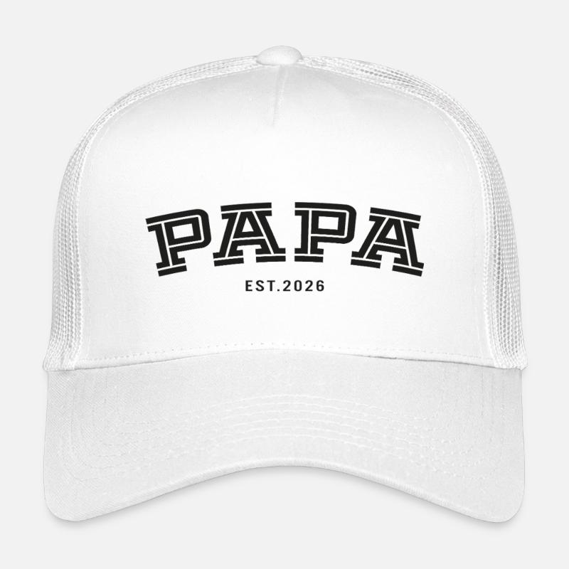 Papa Est. 2026 Kinder Trucker-Cap
