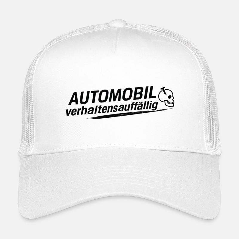 Automobil verhaltensauffällig - Kinder Trucker-Cap - Weiß