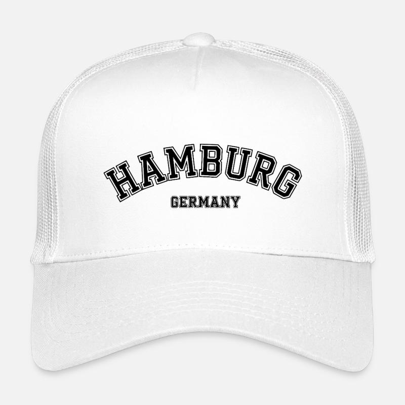 Hamburg Germany Urban Statement Art Kids’ Trucker Cap