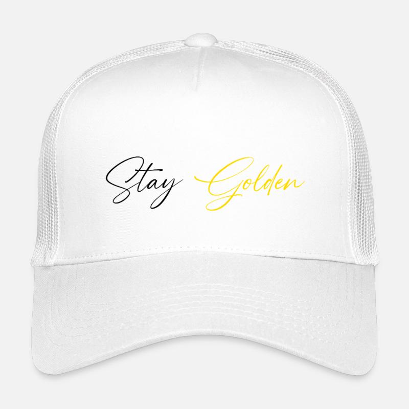Stay_Golden Casquette trucker enfant