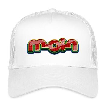 Bonjour - Casquette trucker enfant - blanc - Devant