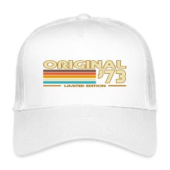 Retro 70s Arcenciel 73 - Kids’ Trucker Cap - white - Front