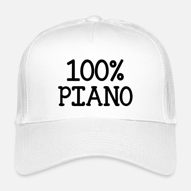 100% Piano Kinder Trucker-Cap