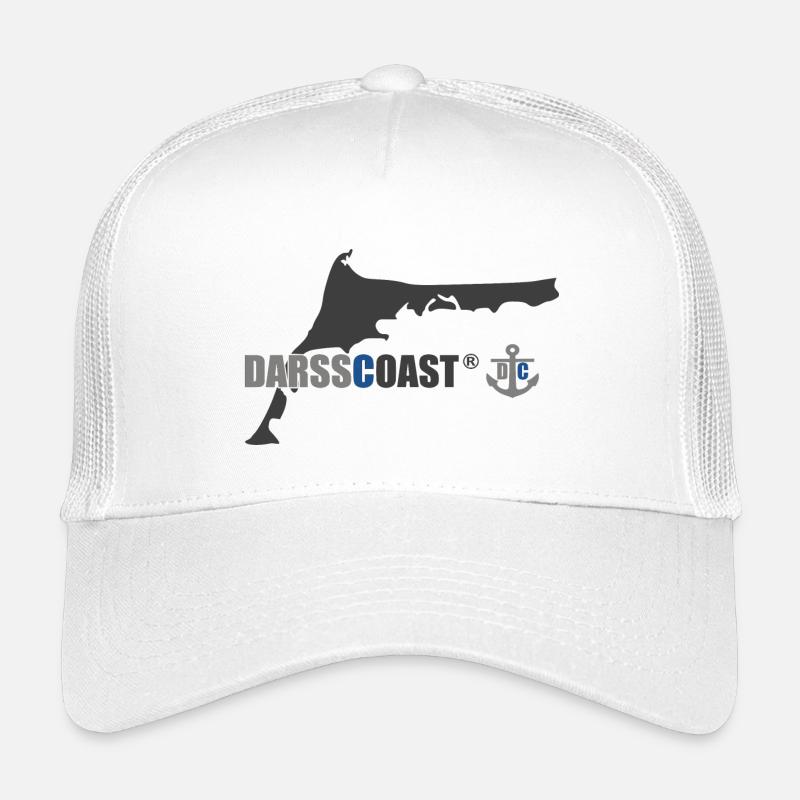 Darss Coast - Dein Statement für den Darß - Kinder Trucker-Cap - Weiß