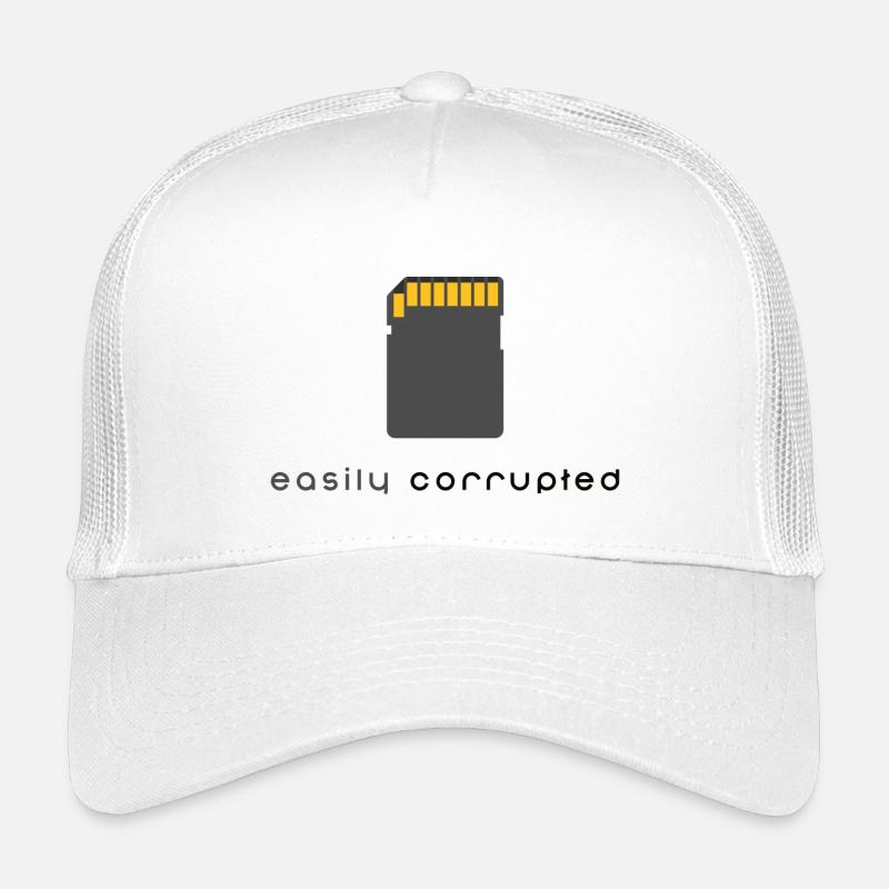 Easily corrupted - SD Card Casquette trucker enfant