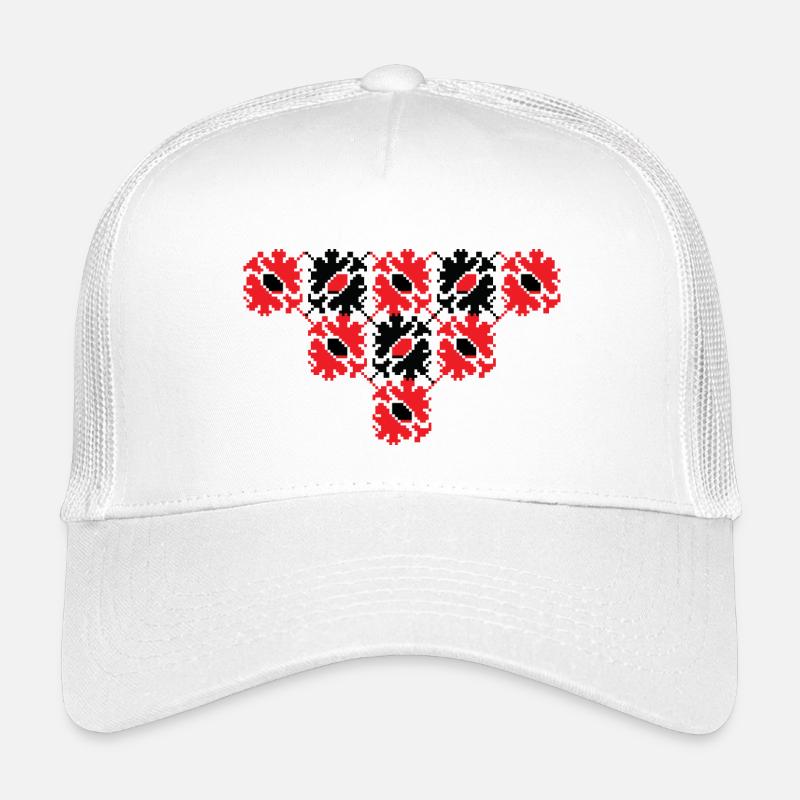 Decorative flowers - Traditional inspired design Kids’ Trucker Cap