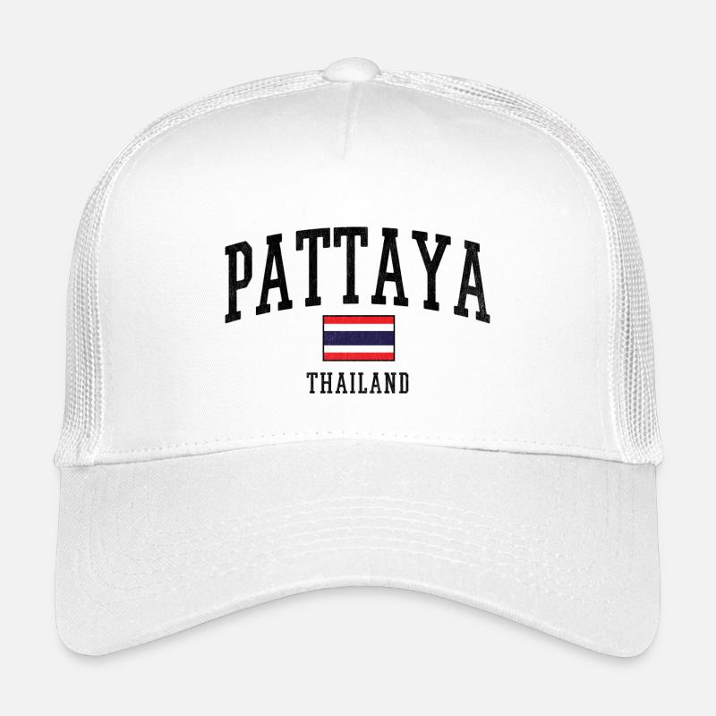 Collection de contraste des bandes de drapeau Casquette trucker enfant
