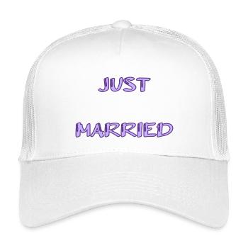 SAINT VALENTINE. bachelorette party. I LOVE YOU. I LOVE YOU. LOVE - Kids’ Trucker Cap - white - Front