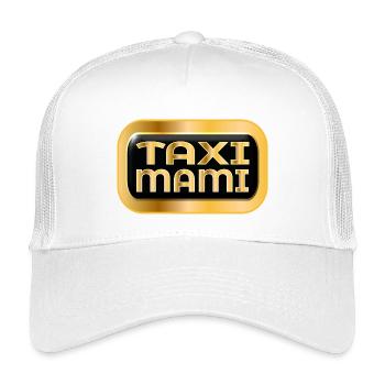 MÈRE CHAUFFEUR - MAMAN TAXI - Casquette trucker enfant - blanc - Devant