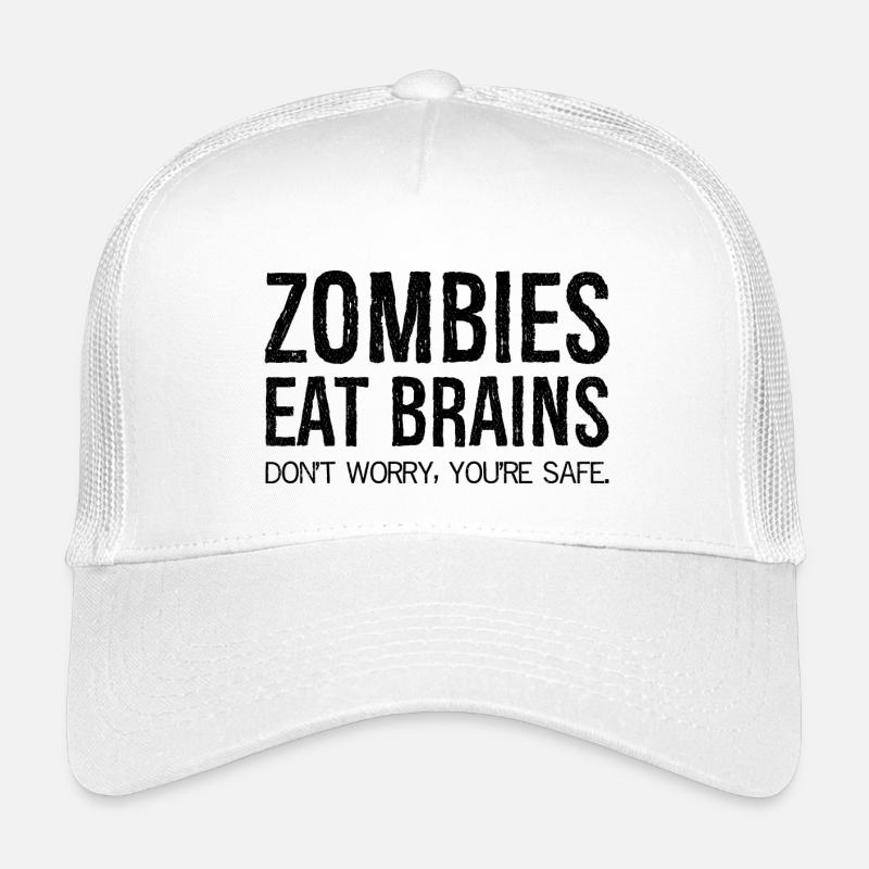 zombies eat brains Kinder Trucker-Cap