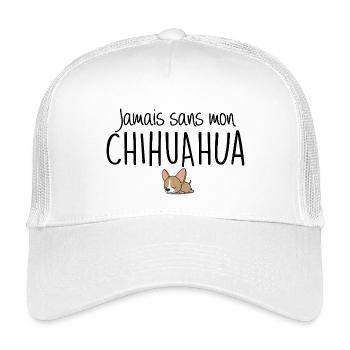 Chihuahua Humor Niedlicher lustiger Satz - Kinder Trucker-Cap - Weiß - Vorne