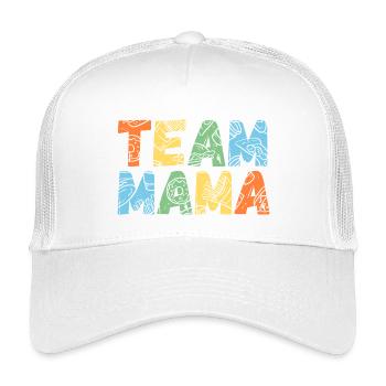 Mama Mutter Muttertag - Kinder Trucker-Cap - Weiß - Vorne