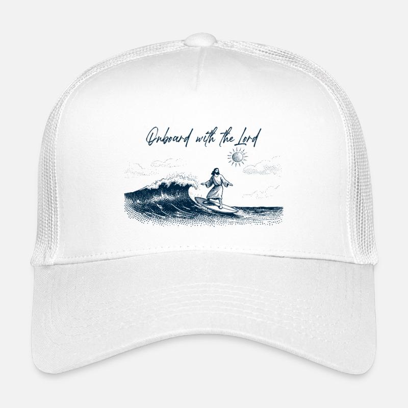 Onboard with the Lord Kinder Trucker-Cap