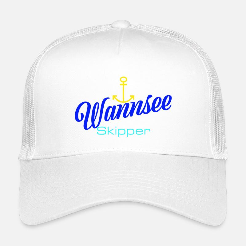 Berlin: Wannsee-Skipper mit Anker Kinder Trucker-Cap