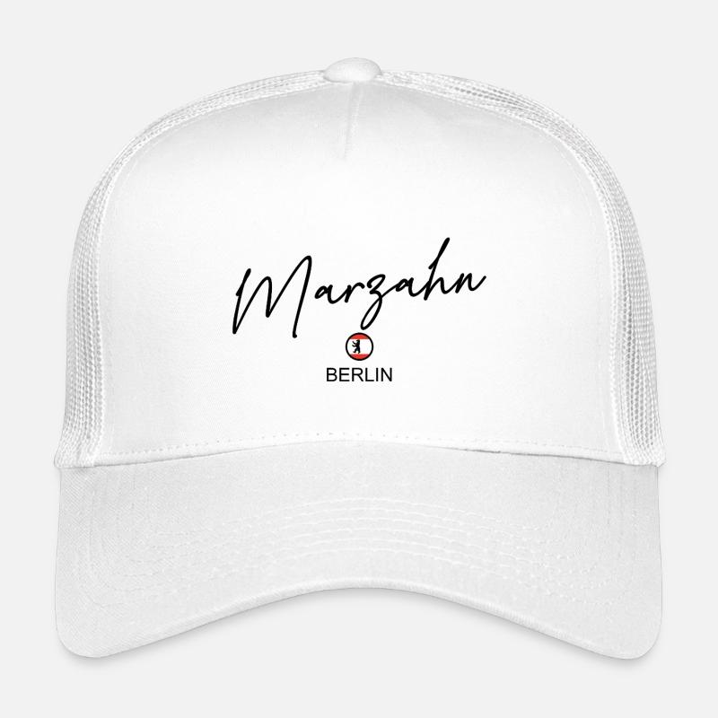 Marzahn - Berlin Flagge - Berliner Bär - Berlineri Kinder Trucker-Cap