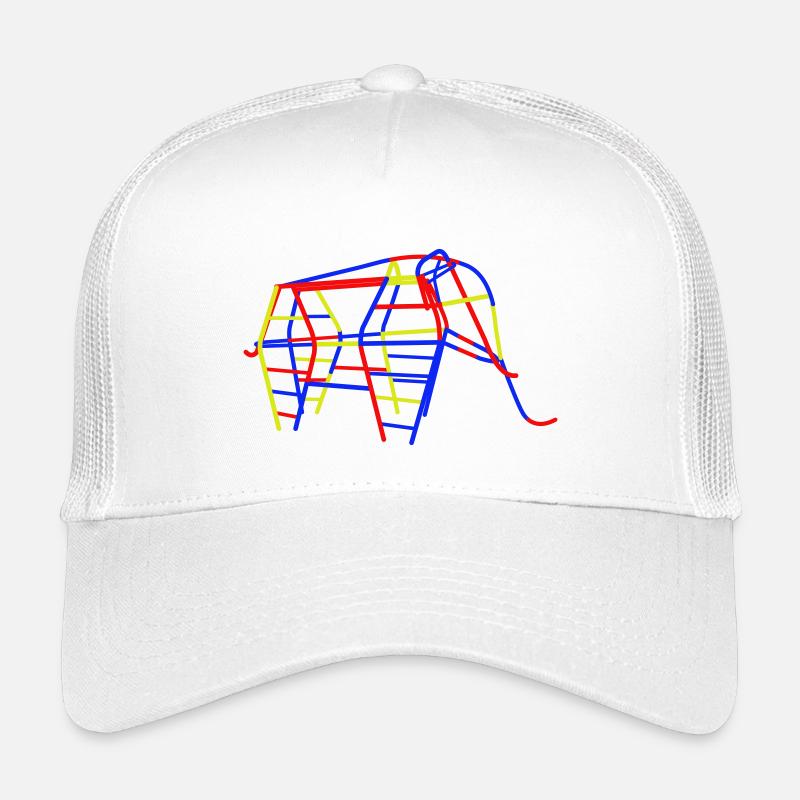 Éléphant grimpeur en RDA Casquette trucker enfant