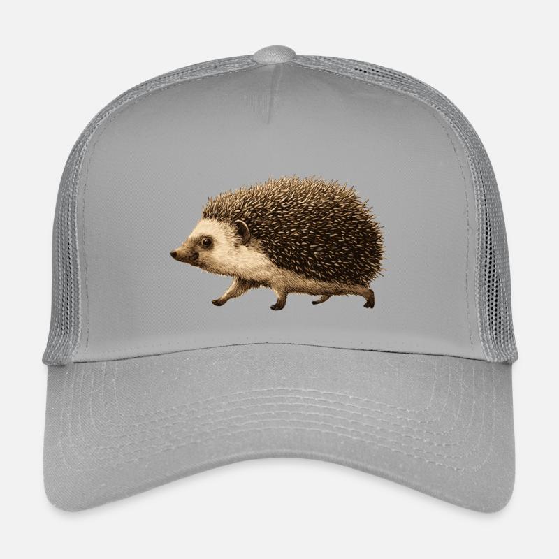 Funny hedgehog Kids’ Trucker Cap