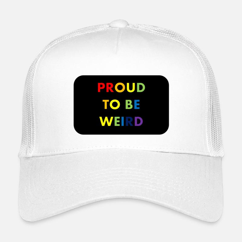 Proud to Be Weird Rainbow Pride Regenbogen Kids’ Trucker Cap