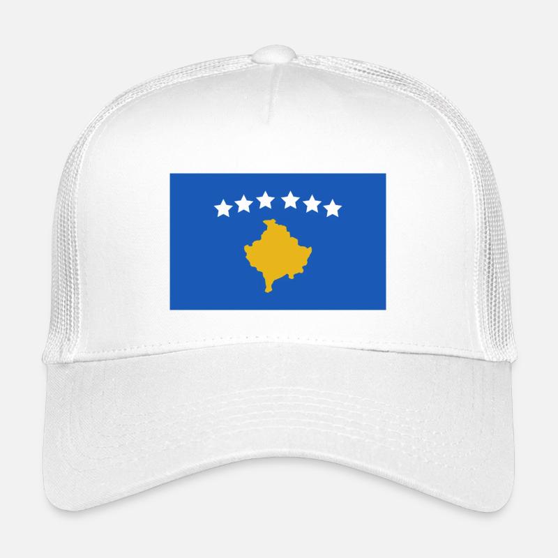 Kosovo-Flagge Kinder Trucker-Cap