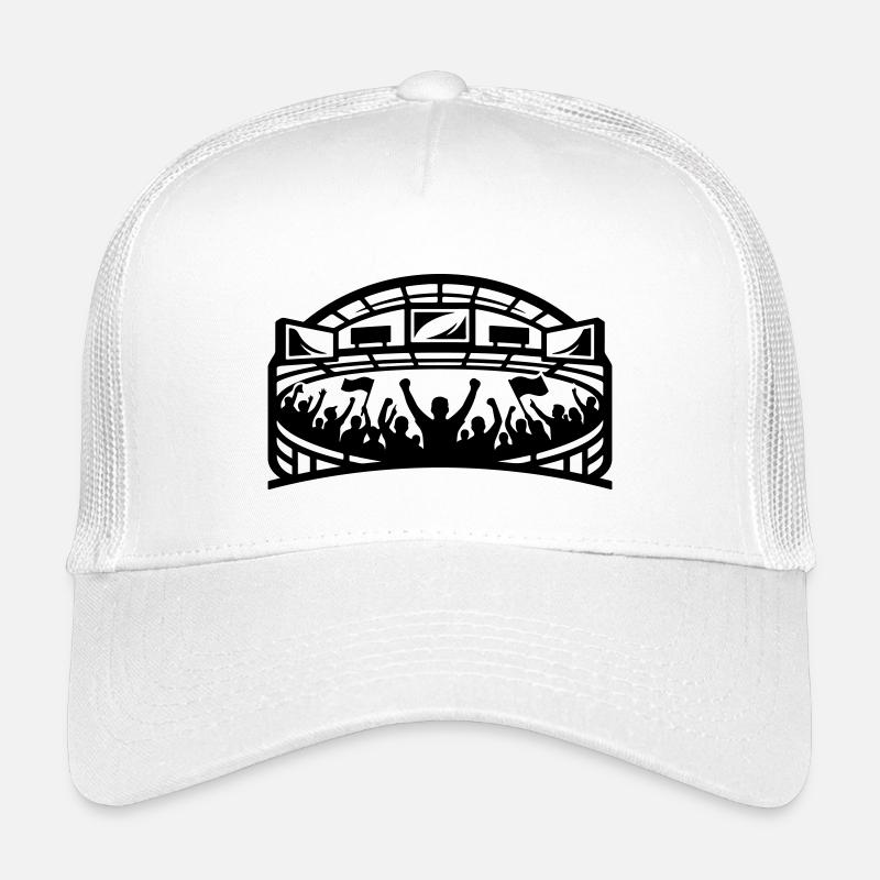 Silhouette des supporters du stade Casquette trucker enfant