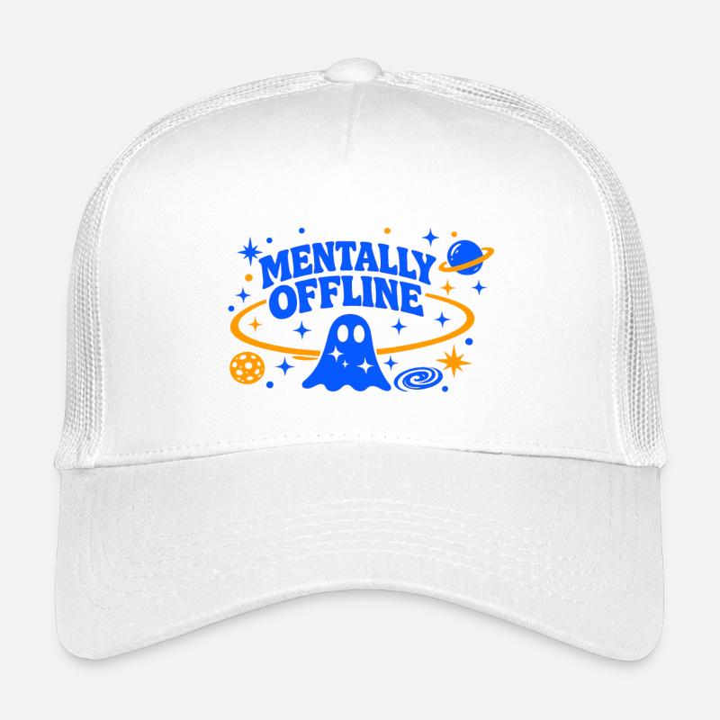 MENTALLY OFFLINE Kinder Trucker-Cap