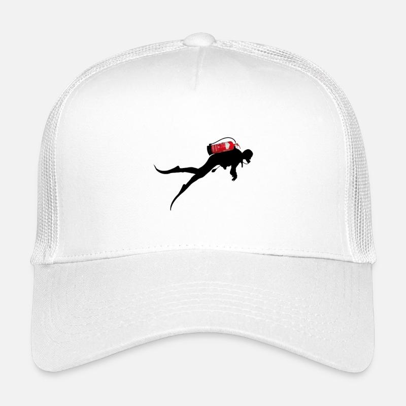 Diver - Kids’ Trucker Cap - white