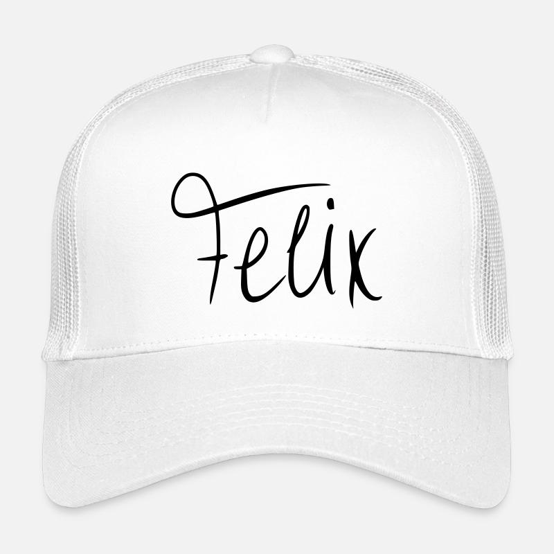 Felix - Kids’ Trucker Cap - white