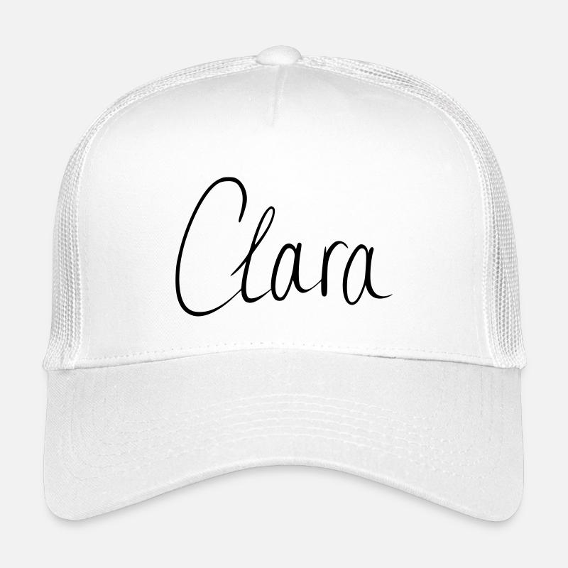 Clara - Casquette trucker enfant - blanc