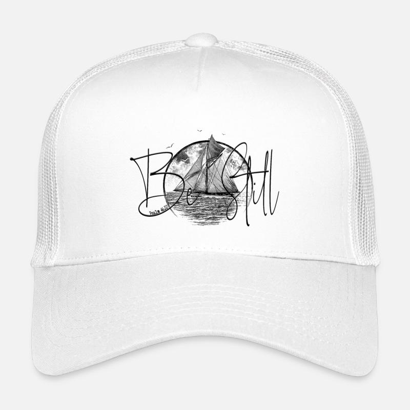 DLM C BE STILL B1W Kids’ Trucker Cap