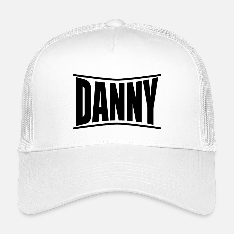 Danny T-Shirt Geschenkidee - Kinder Trucker-Cap - Weiß