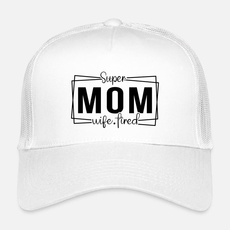Super Mom Super Wife Kids’ Trucker Cap