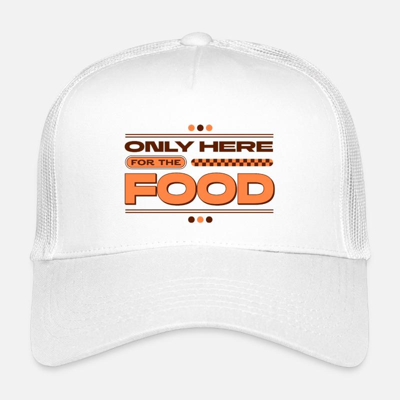 Only Here for the Food Kids’ Trucker Cap