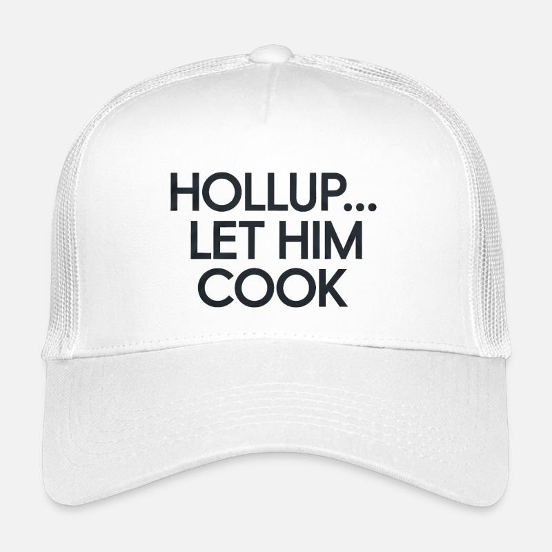 Humorous Cooking Callout Meme Design Kids’ Trucker Cap