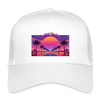 Loving the 80s - Kids’ Trucker Cap - white - Front
