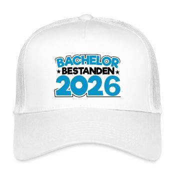 Licence 2026 Remise des diplômes - Casquette trucker enfant - blanc - Devant