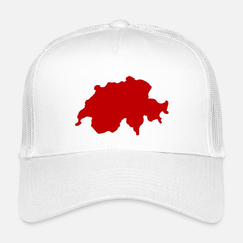 Schweiz Land Symbol Kinder Trucker-Cap