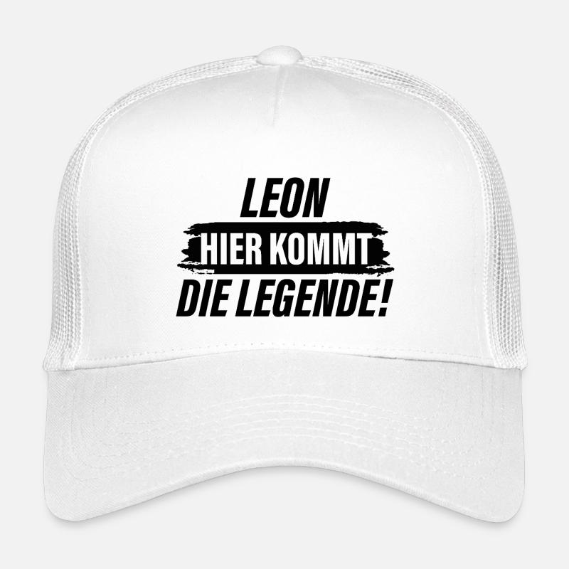 Leon, voici la légende Casquette trucker enfant
