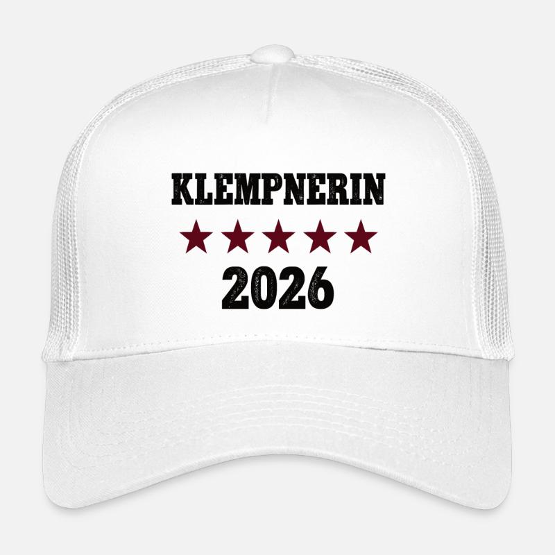 Plumber Profession Training Apprenticeship Plumbing 2026 - Kids’ Trucker Cap - white