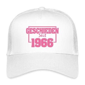 Single 1966 - Kids’ Trucker Cap - white - Front