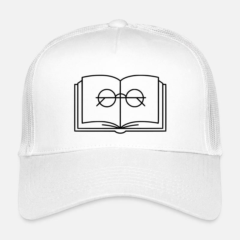 Lunettes à livre ouvert Lunettes de lecture Casquette trucker enfant