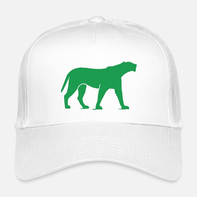 Silhouette de la Panthère Verte Casquette trucker enfant