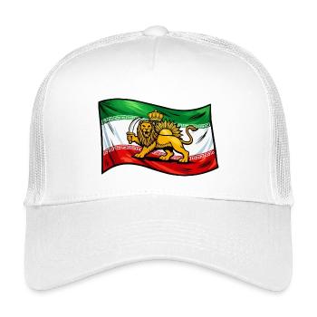 Persia Iran Flag - Kids’ Trucker Cap - white - Front