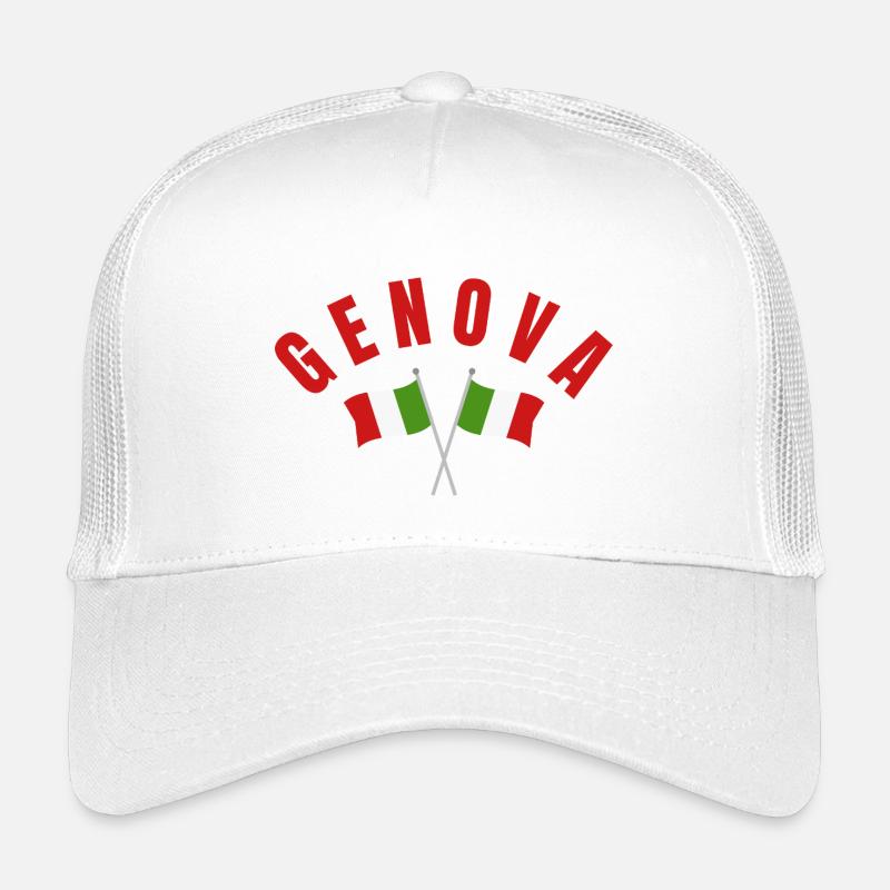 Genova Italian Flags Kids’ Trucker Cap