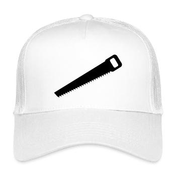 Handsaw - Kids’ Trucker Cap - white - Front