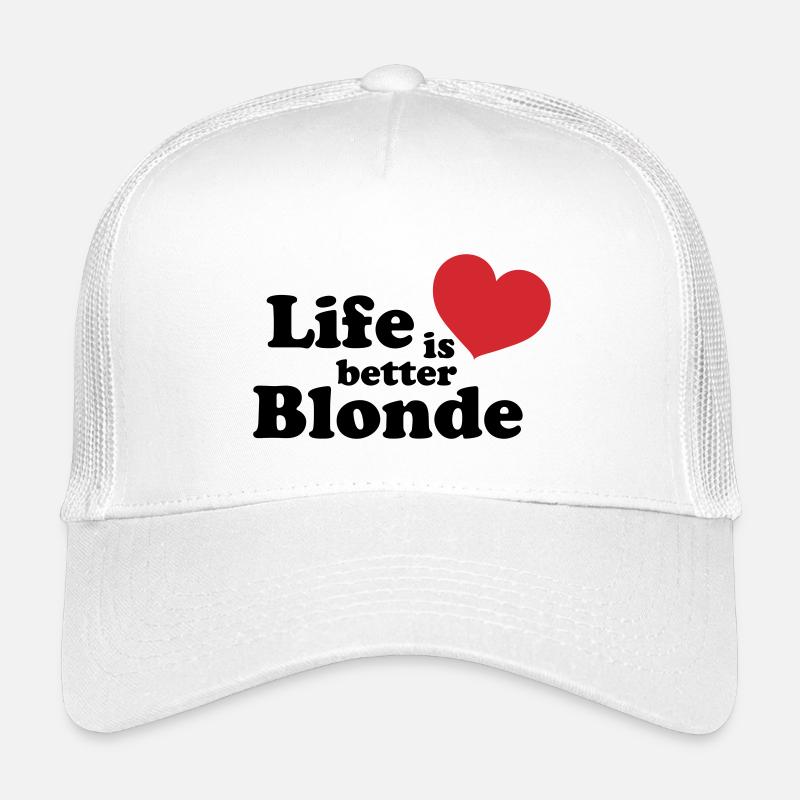 Blonde Life Kinder Trucker-Cap