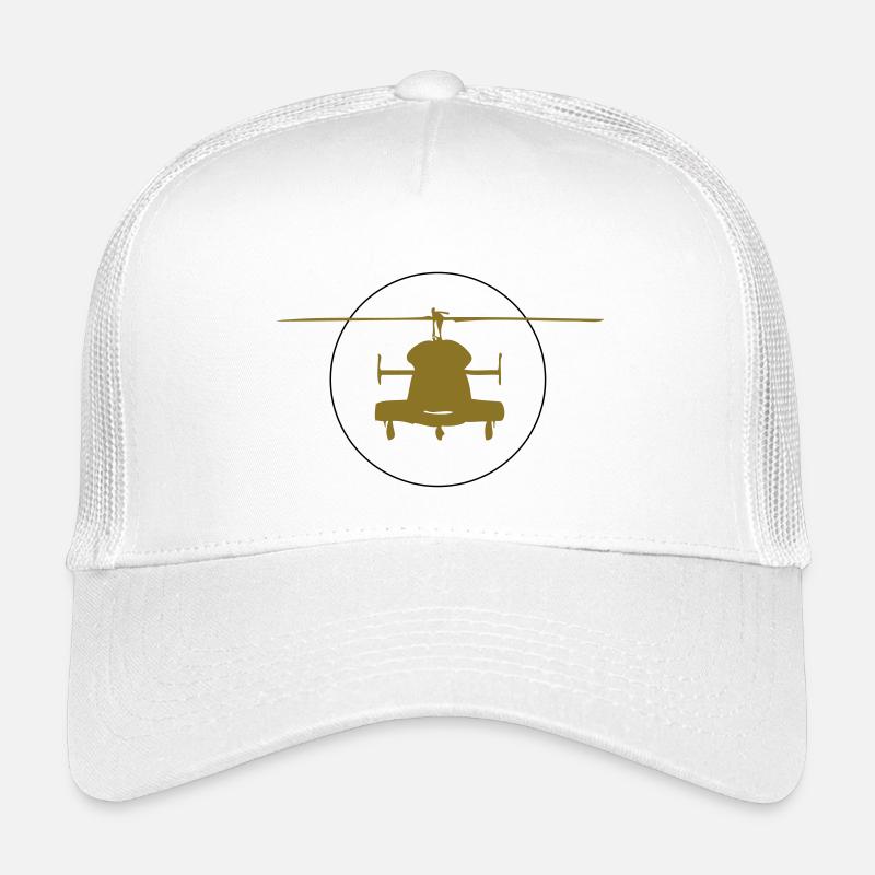 Helikopter Logo Kinder Trucker-Cap