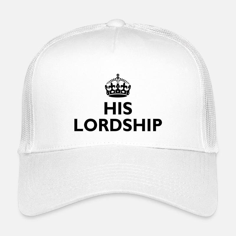 His lordship - Kids’ Trucker Cap - white