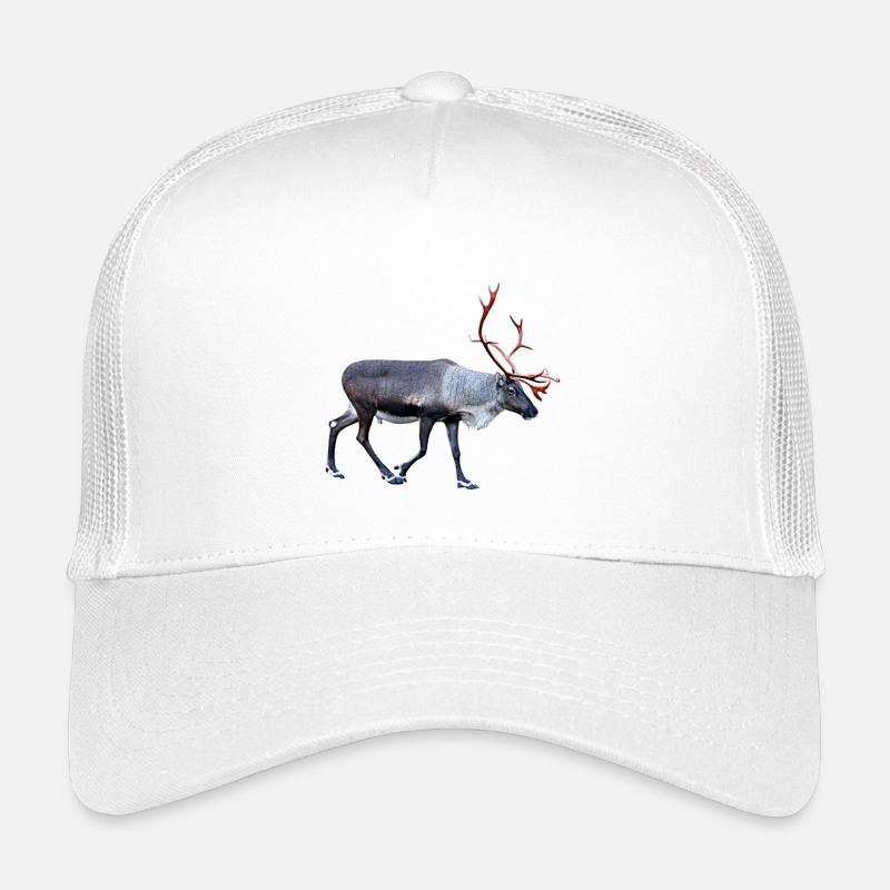 Rentier - Kinder Trucker-Cap - Weiß