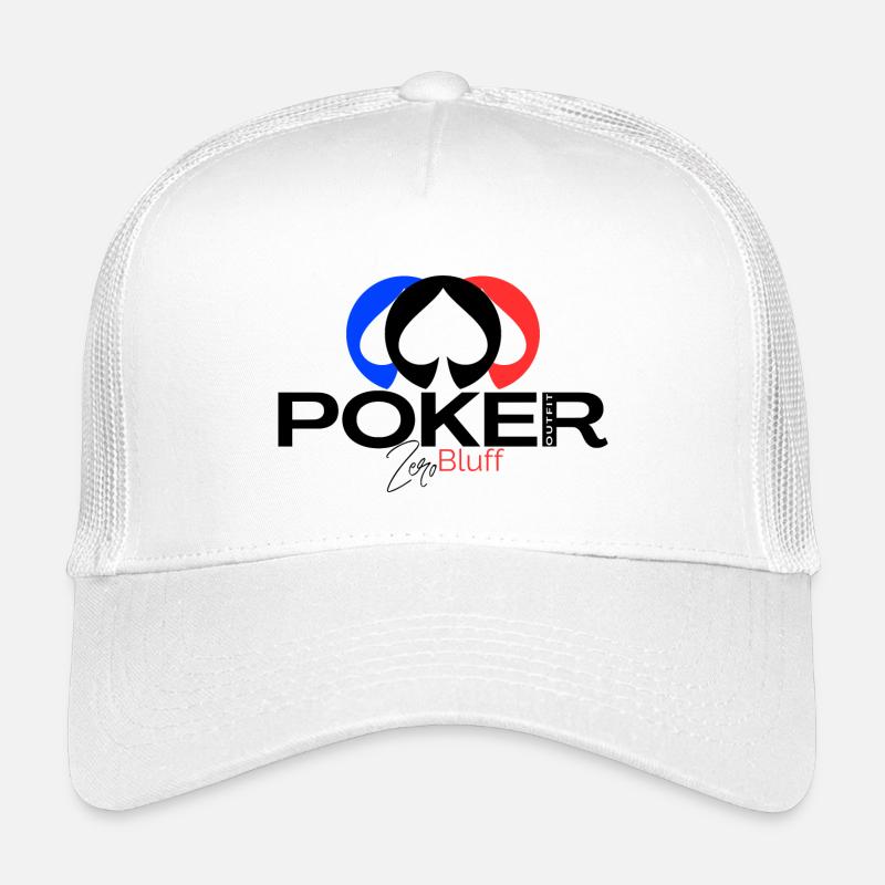 POKER Elegance "Zero bluff Poker outfit"  Casquette trucker enfant